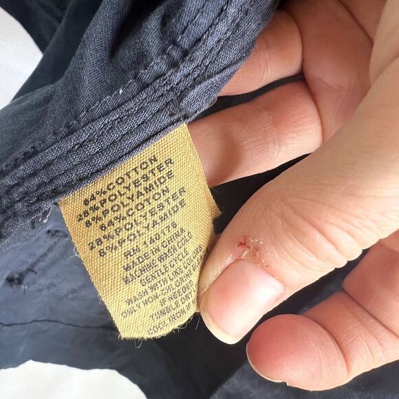 Jeremiah American Legacy Navy Snap Button Front Field Jacket Size XL - Picture 9 of 11